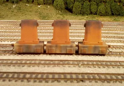 628-0601 - Steel Mill - Buggies & Molds (HO Scale)