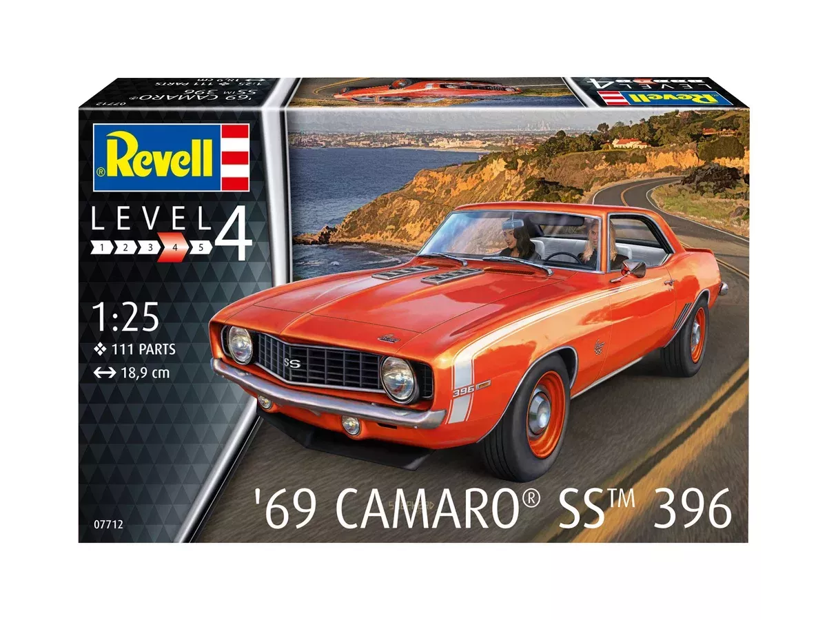 '69 Camaro SS 396 (1/25Scale) Vehicle Model Kit