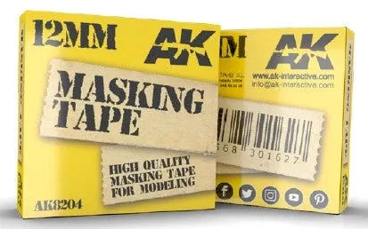 AK Interactive 8204 Masking Tape 12mm