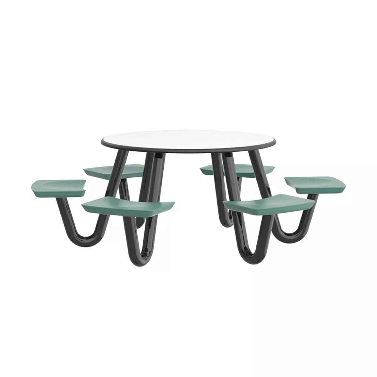 Anchor Table 6 Aqua Seats Round 48