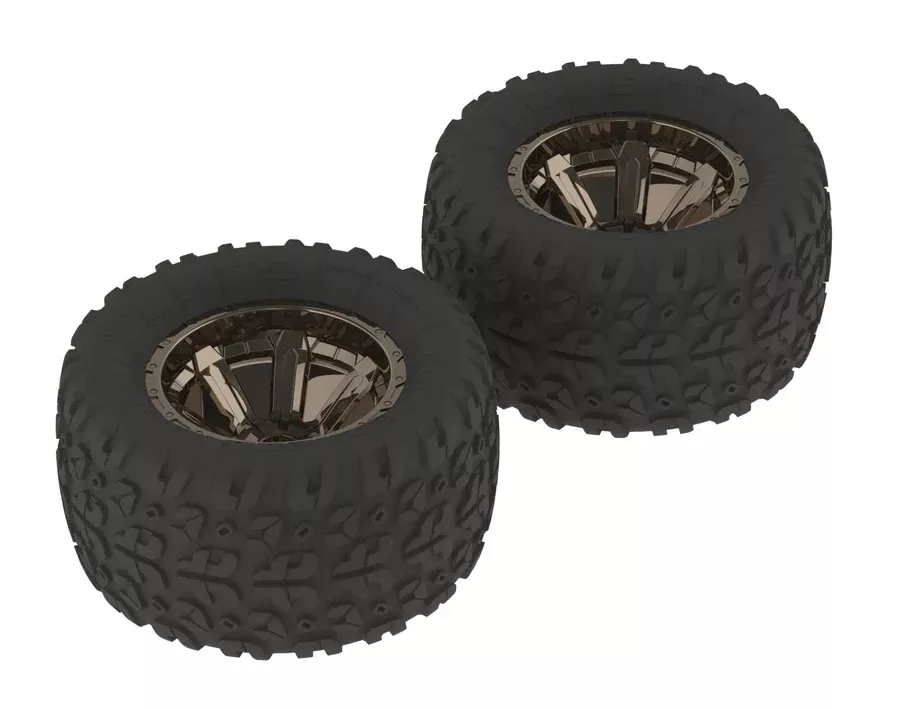 ARRMA AR550004 Copperhead Tires and Wheels