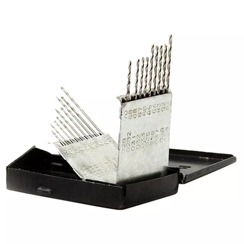 Assorted Drill Bits in Plastic Case, #61-80 (20) (EXL55511)