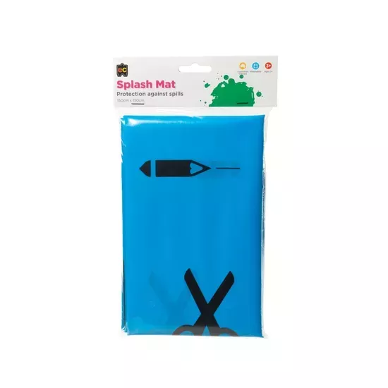 Blue Square Splash Mat – 1.5 m