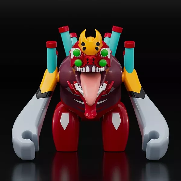 BRICKROID Evangelion Unit 02 Beast Form 2nd Phase (Type 1)