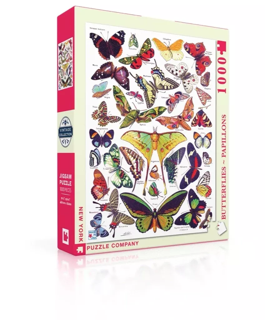Butterflies ~ Papillons (1000 Piece) Puzzle