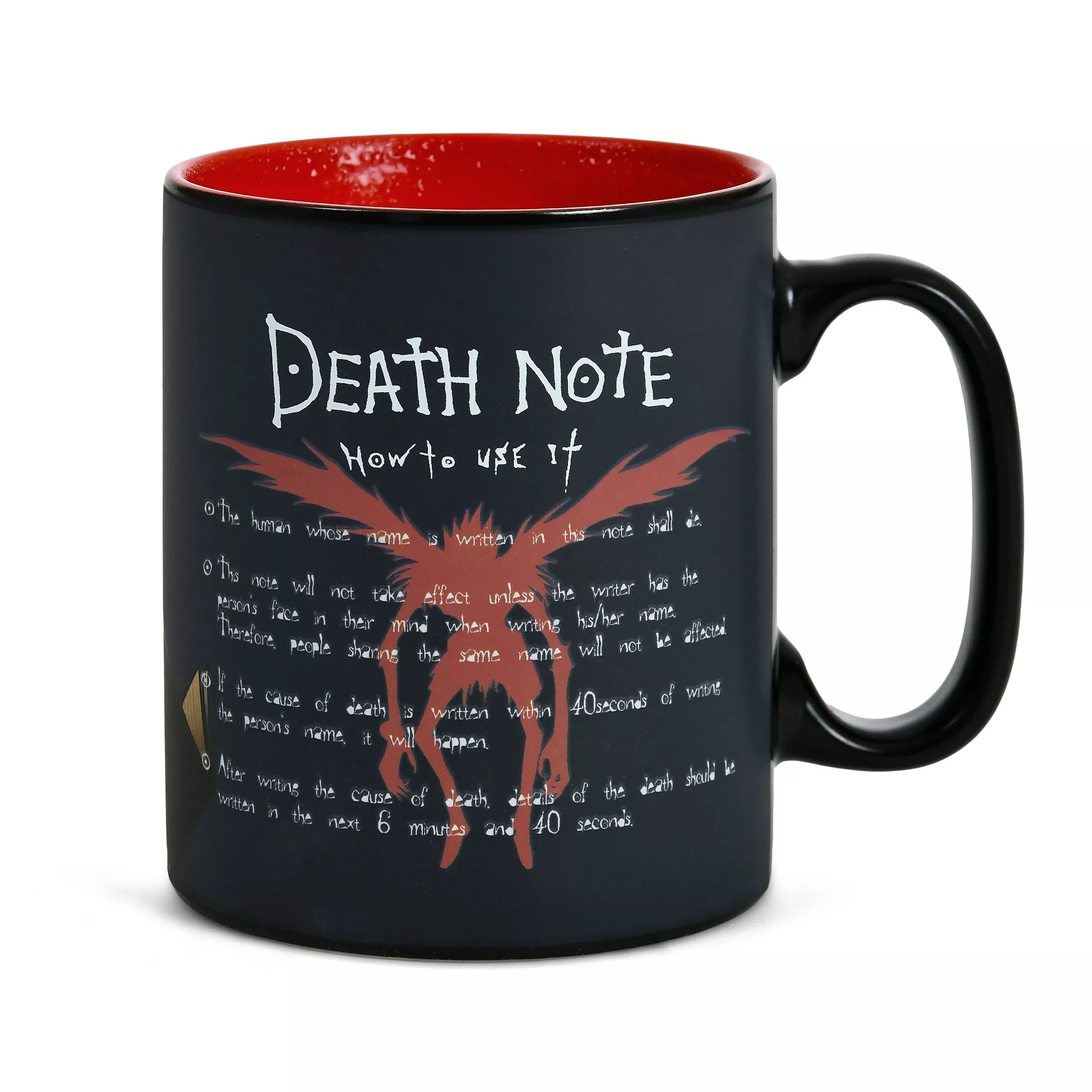 Death Note - L and Light Heat Change Mug