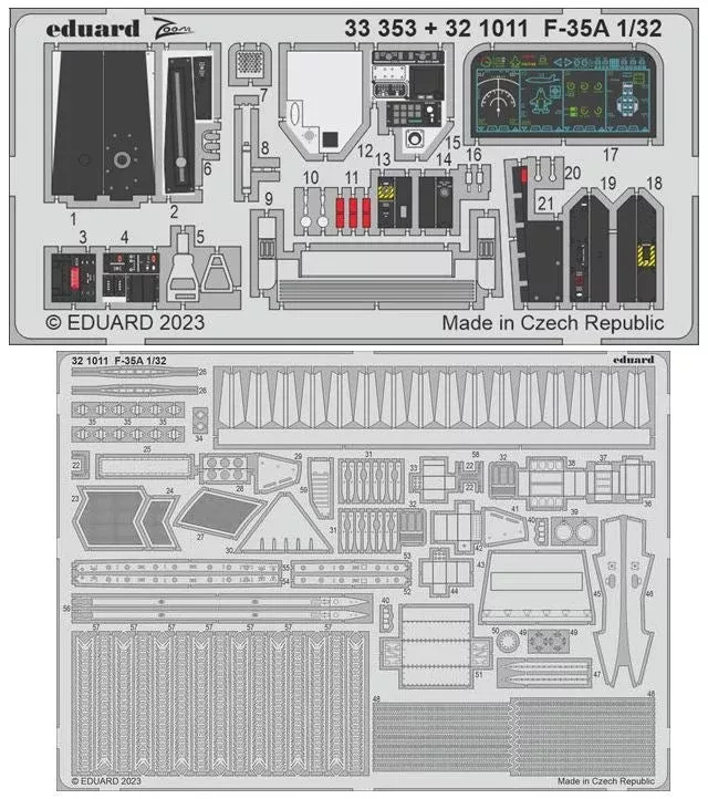 Eduard 321011 1/32 Aircraft- F35A for TSM (Painted)