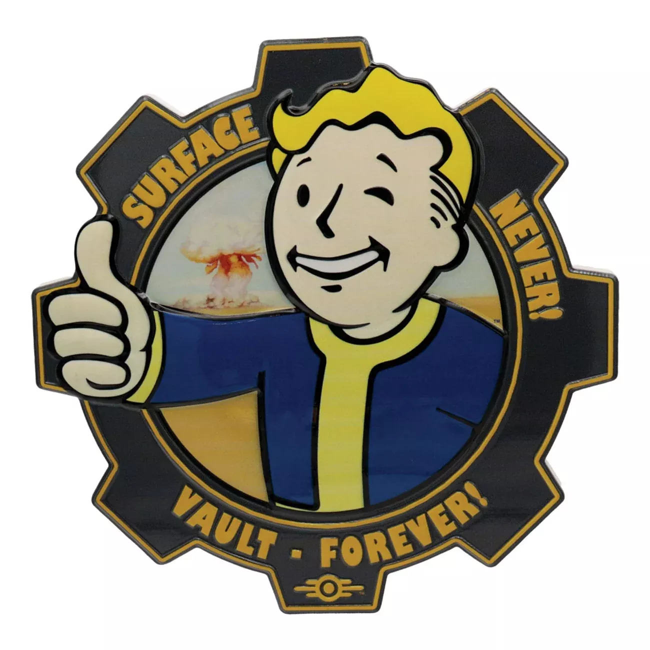 Fallout Resin Shield Vault Boy