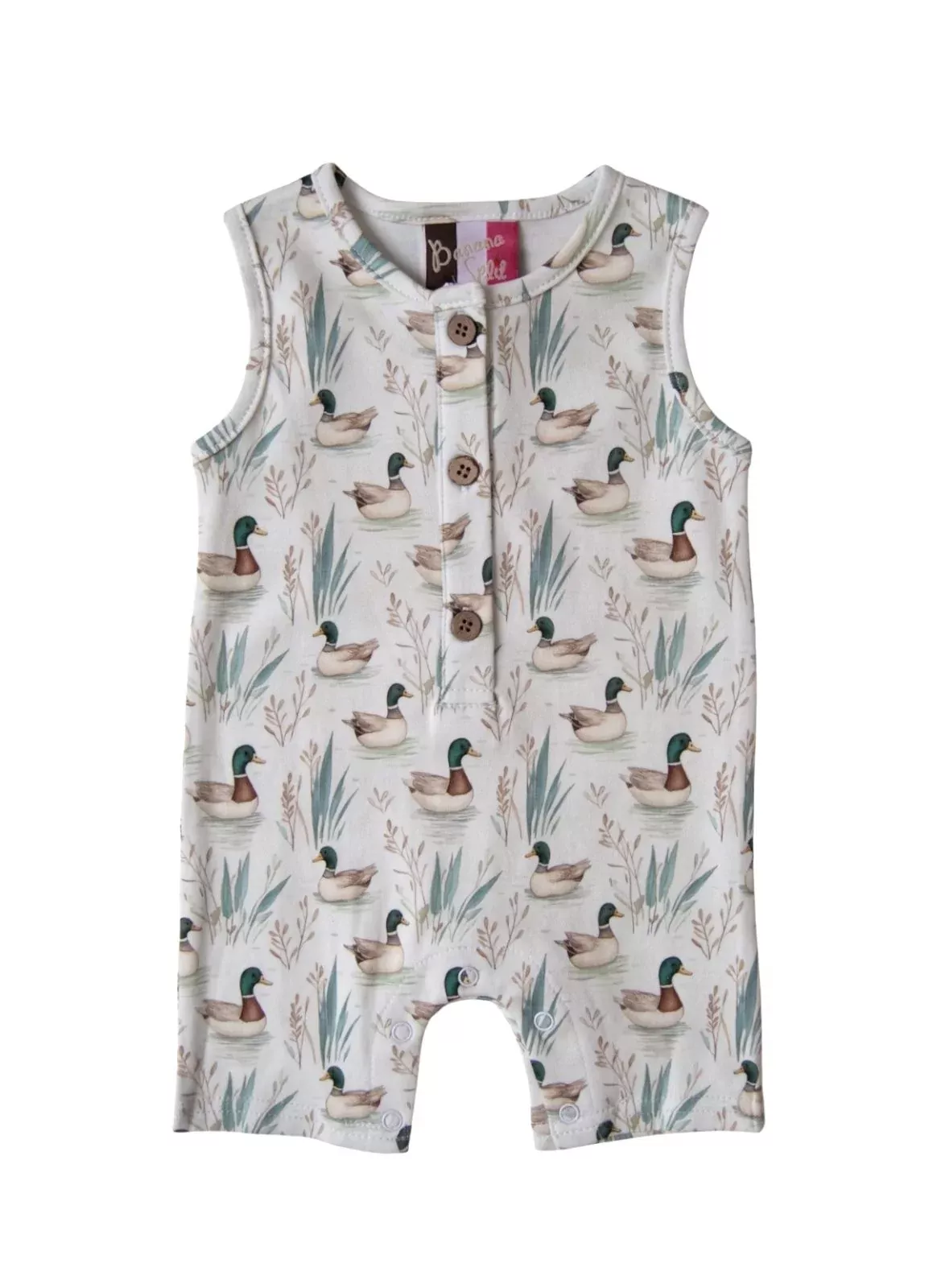 Feathered Friends Boys Romper