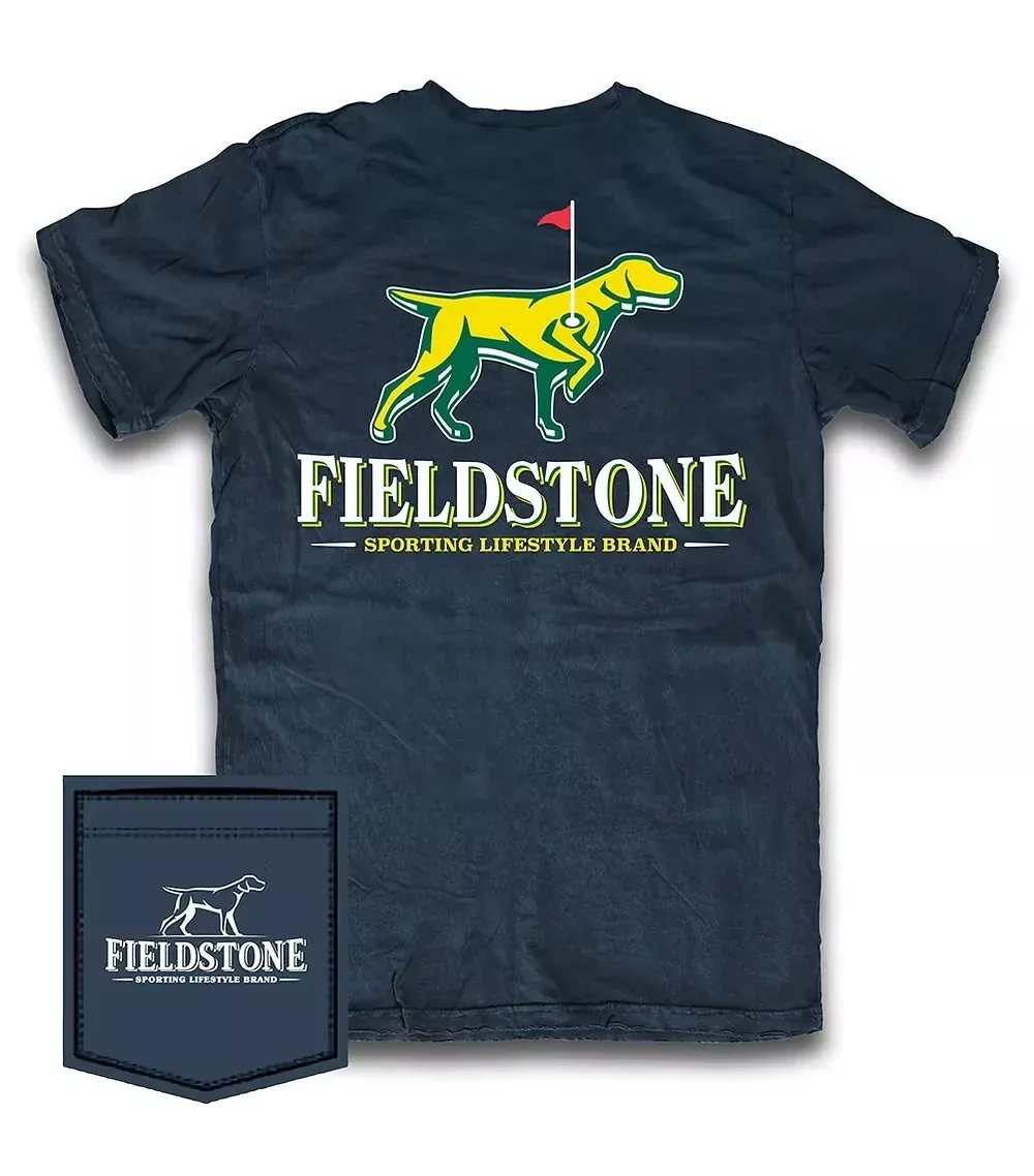 Fieldstone Youth Logo Pin- Navy
