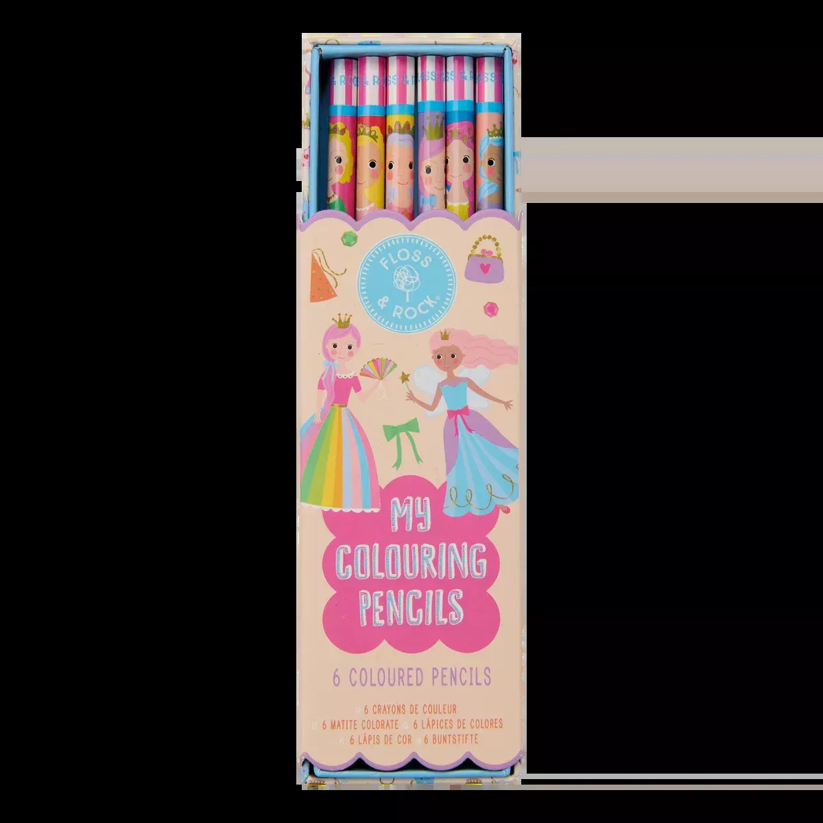 Floss & Rock Coloring Pencils - Princess