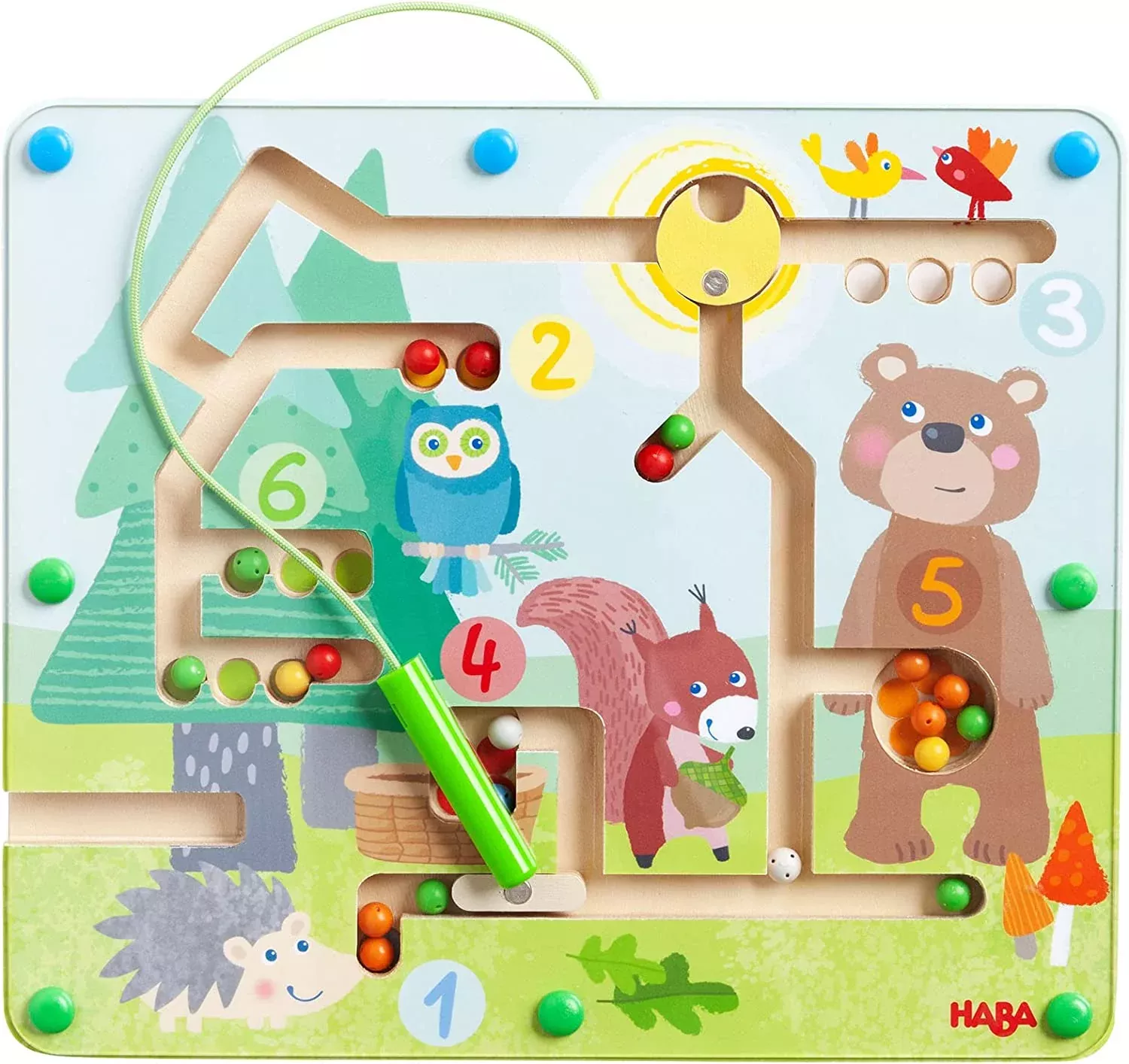 Forest Friends Magnetic Maze