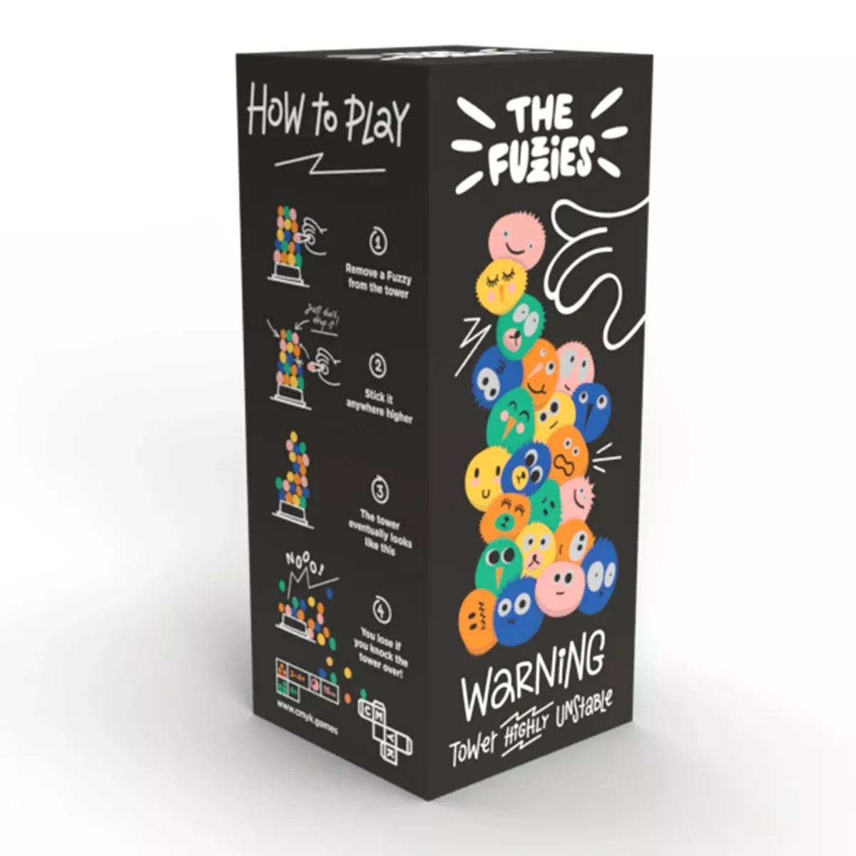 The Fuzzies Stacking Party Board Game