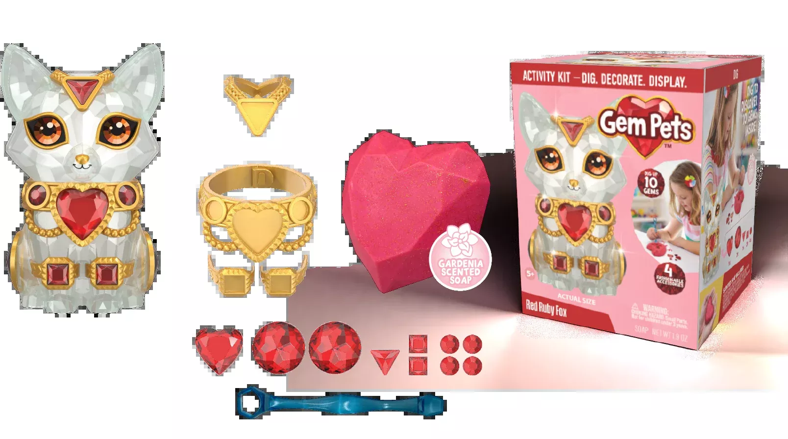 Gem Pets - Dig, Decorate & Display