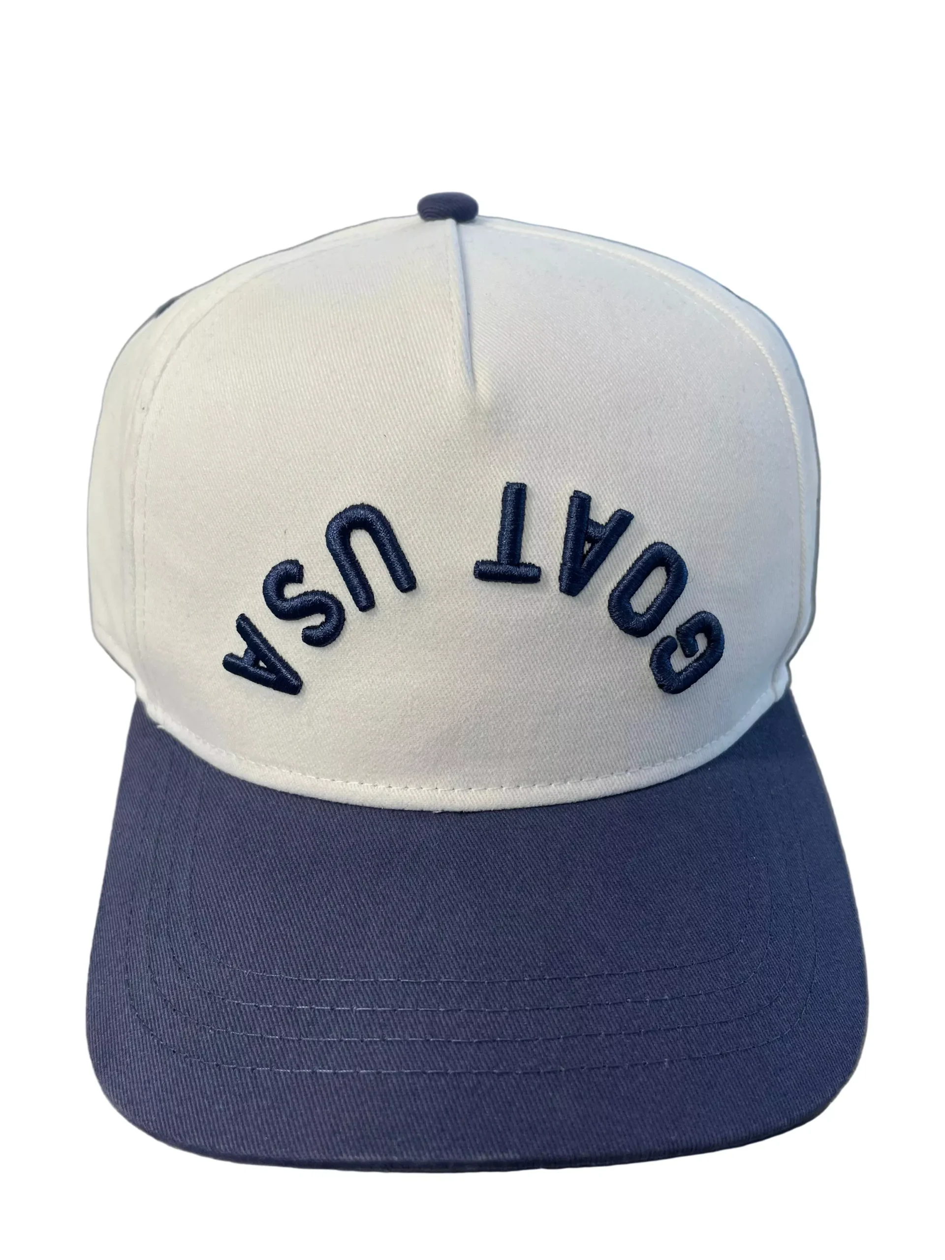 GOAT USA Navy Flipped Frame Hat