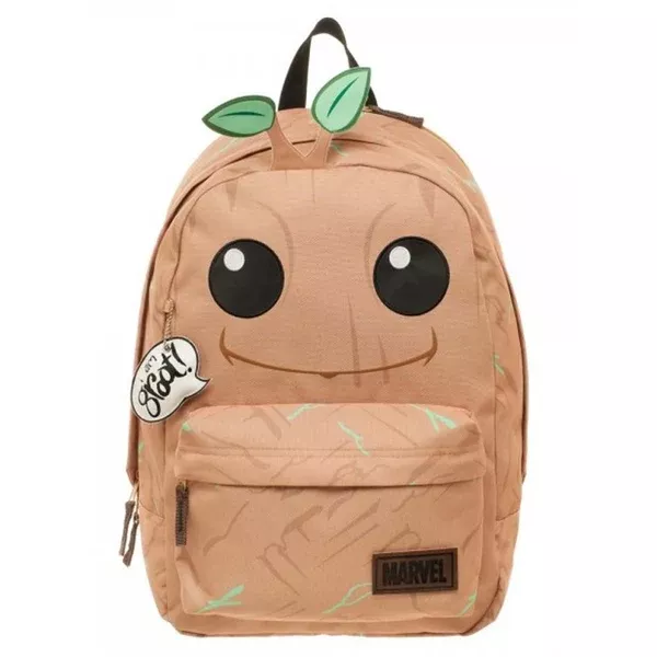 Guardians Of The Galaxy Groot Big Face Backpack