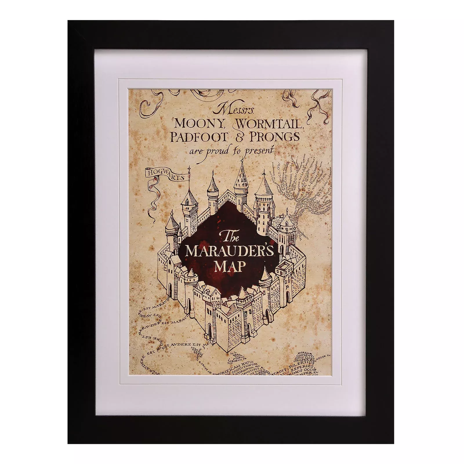 Harry Potter - Marauder's Map Wall Art