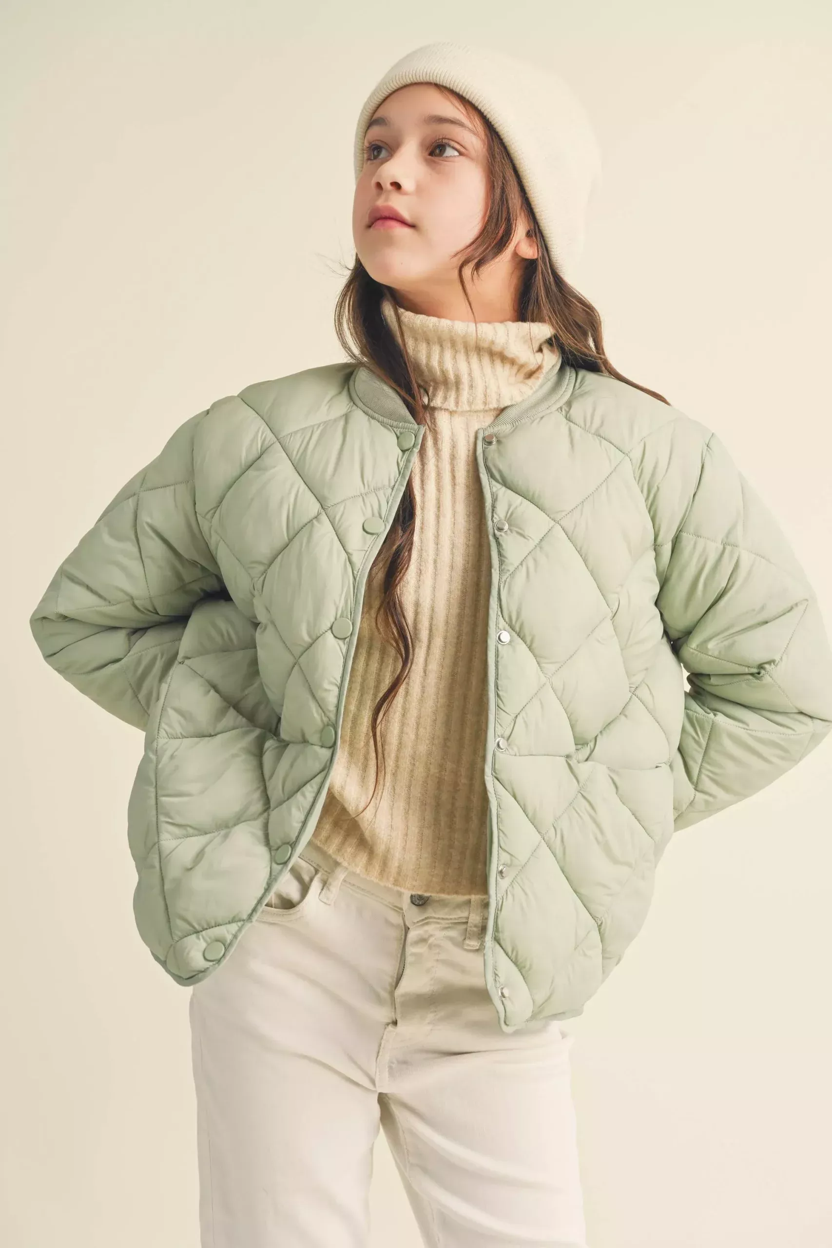 Heart And Arrow Quilted Jacket
