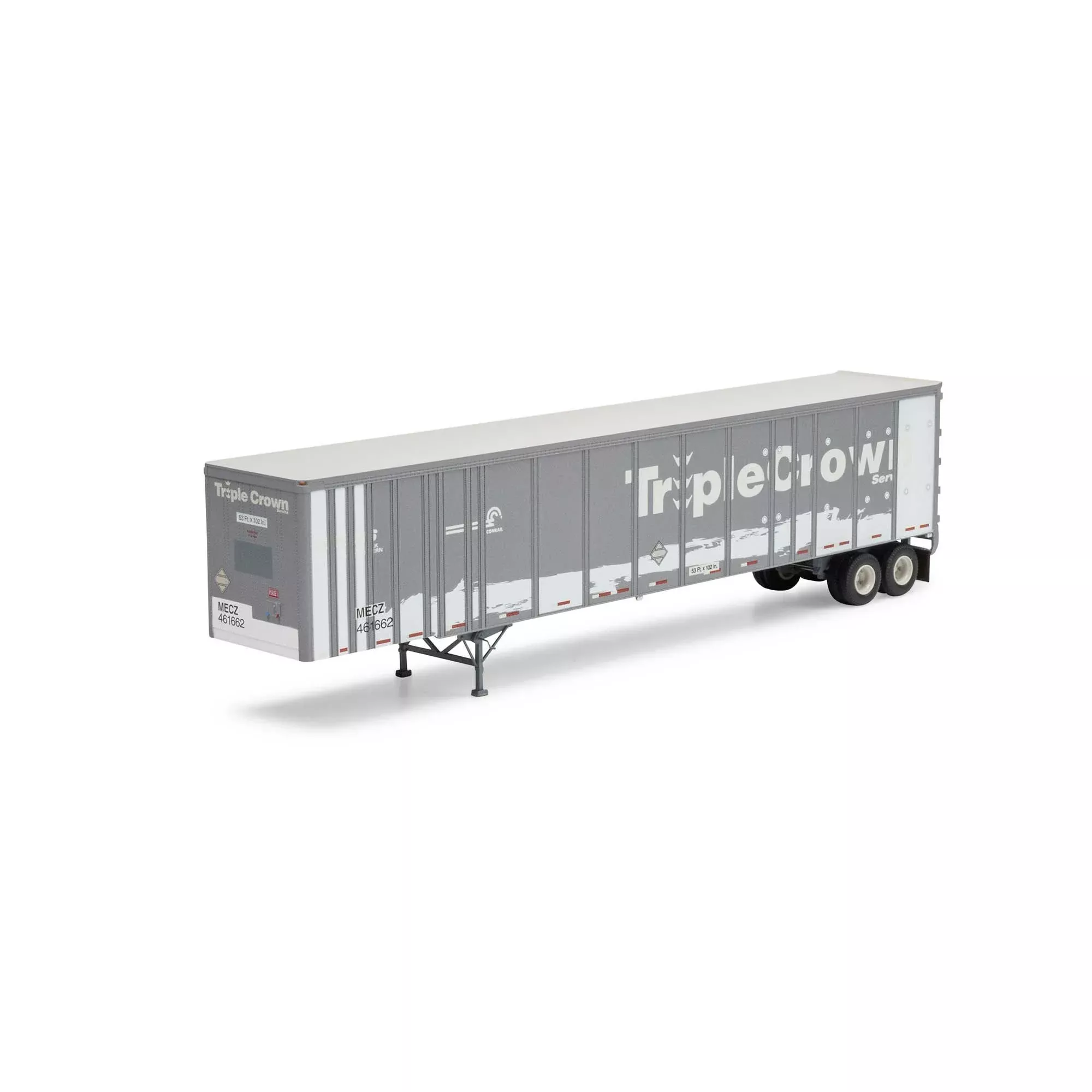 HO 53' Wabash Plate Trailer (ATH72822)