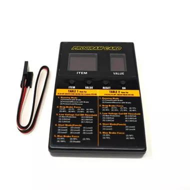 HoBao 89324 1/8 Brushless Program Card-C-V1 : Hyper GTS / GTB / VT / VS / MT