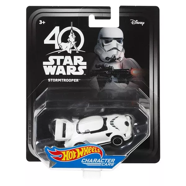 Hot Wheels Star Wars 40th Stormtrooper Character Car