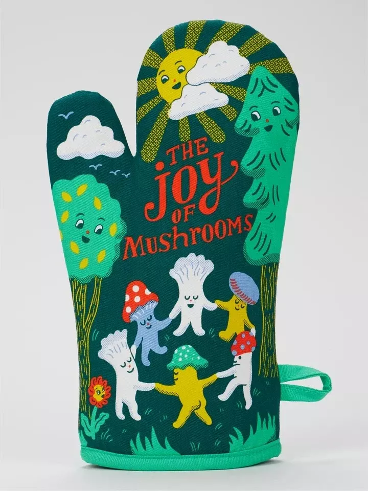 The Joy Of Mushrooms Oven Mitt