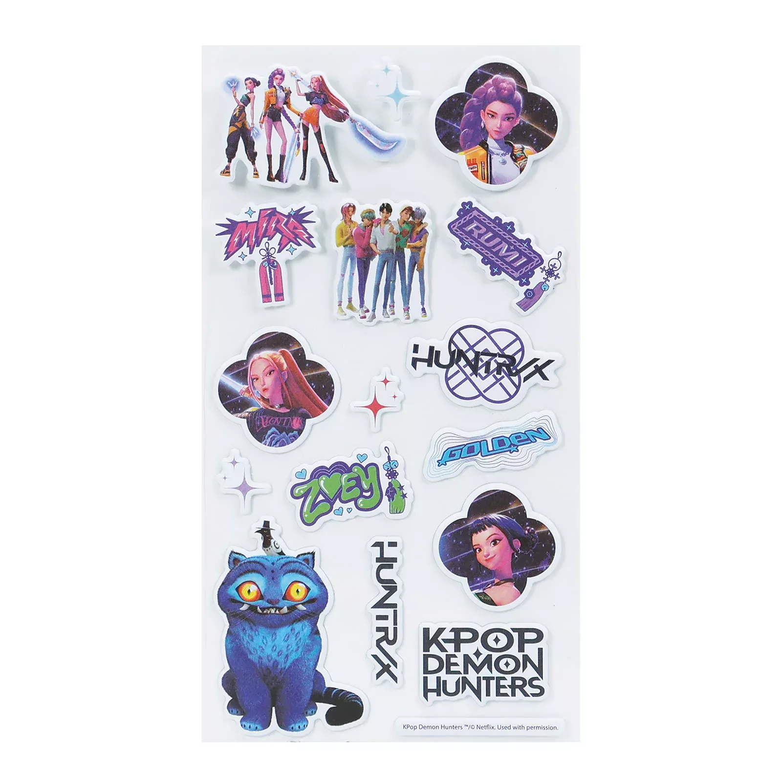 KPop Demon Hunters - Sticker Set