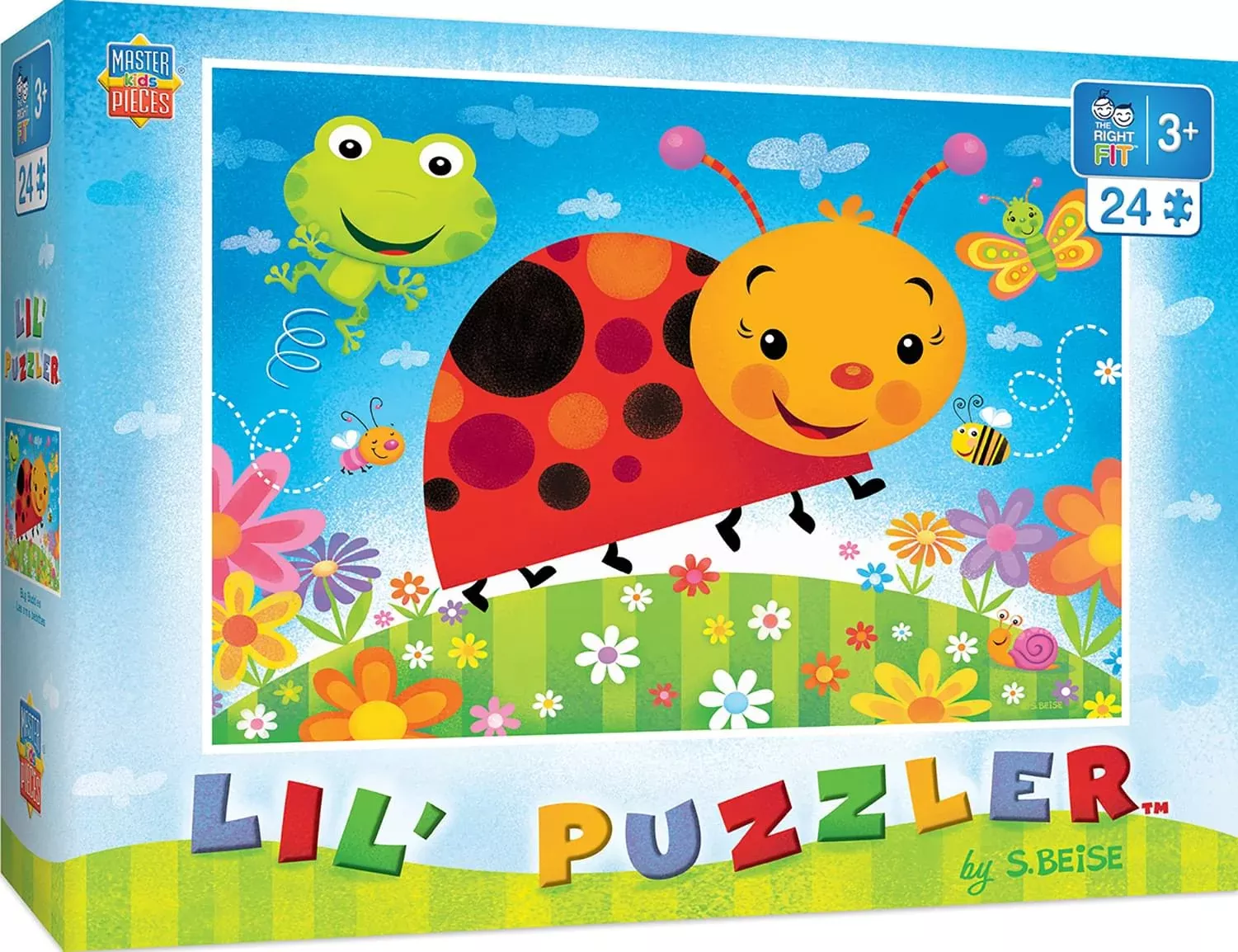 Lil Puzzlers Bug Buddies 24 Piece Jigsaw Puzzle