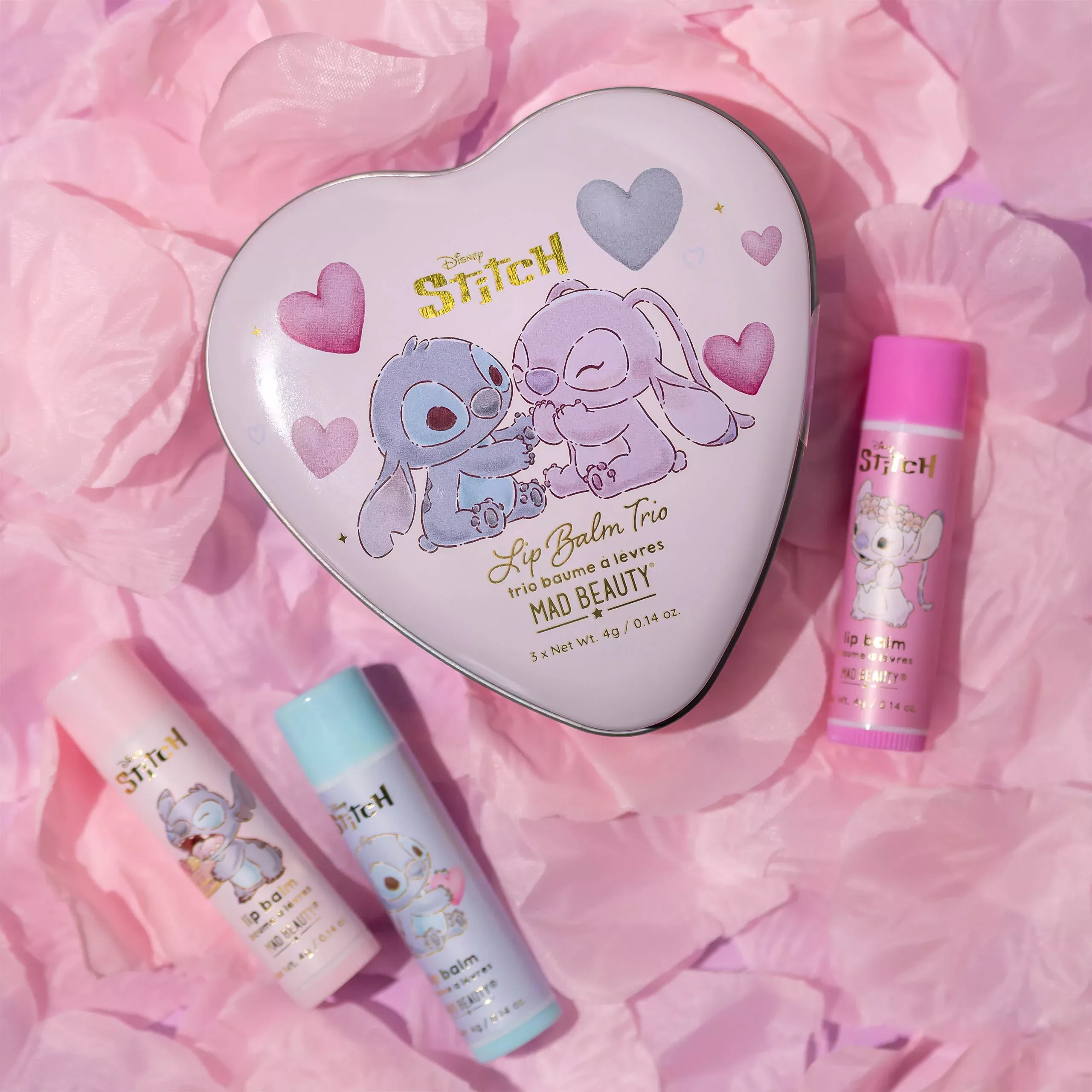 Lilo & Stitch – Angel and Stitch Lip Balm Set of 3