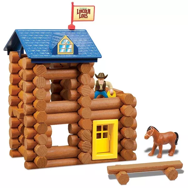 Lincoln Logs Horseshoe Hill Station Building Set