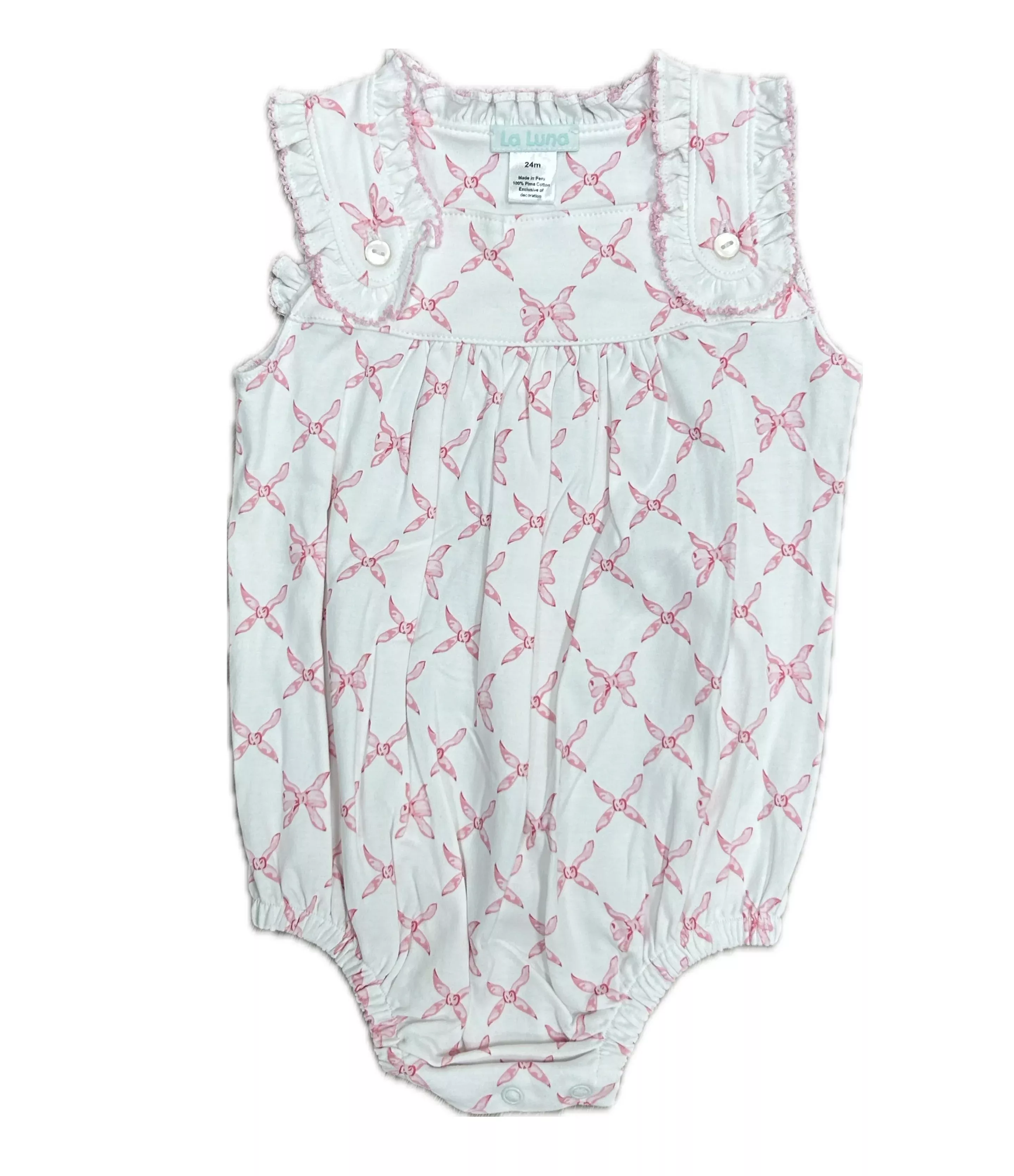 LuLu Bebe Pima Bow Bubble