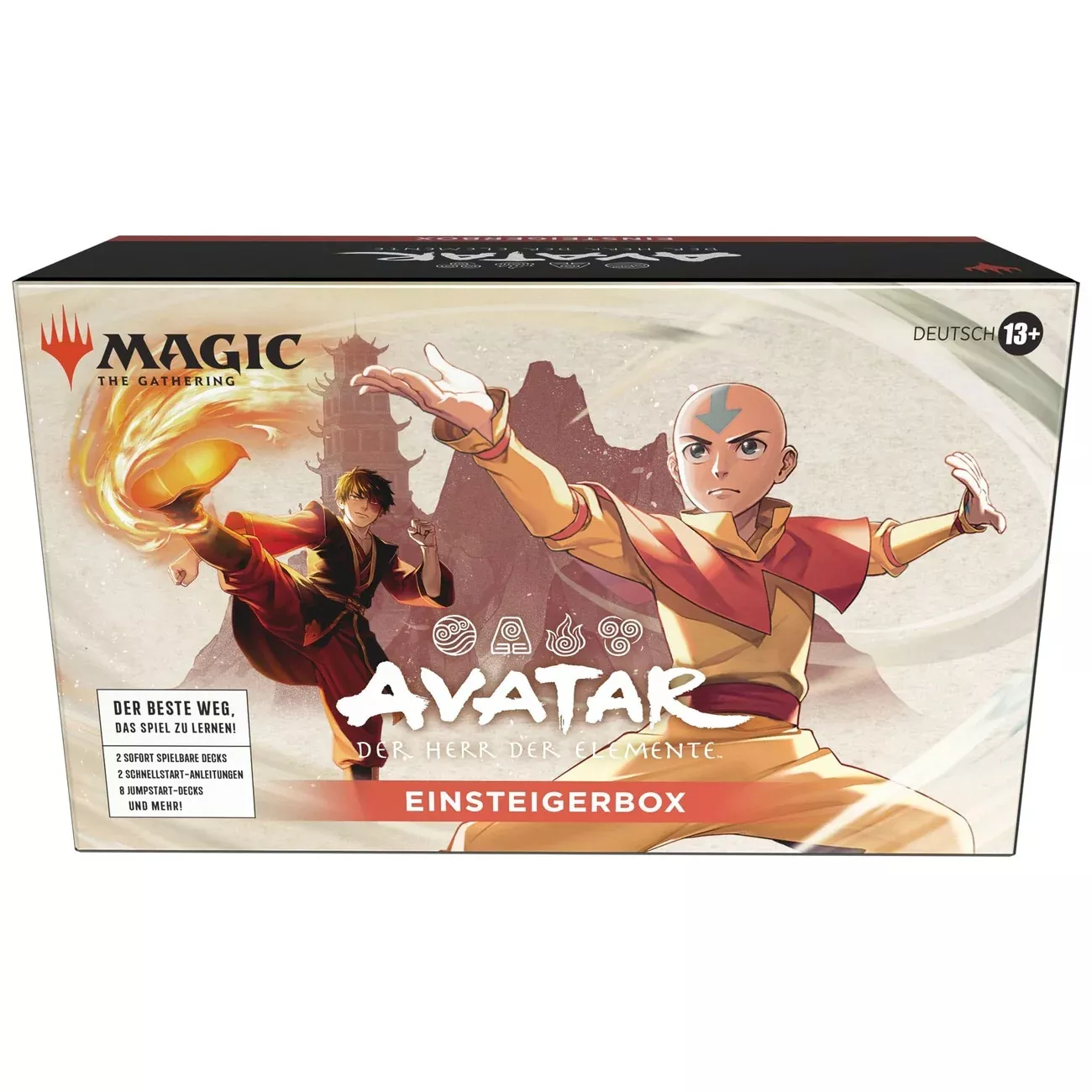 Magic the Gathering Avatar - The Lord of the Elements Starter Deck Display Box (3) German