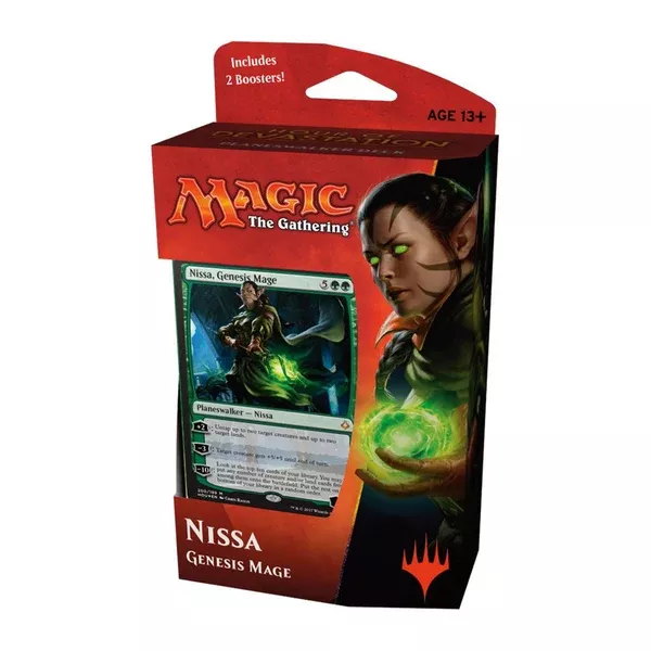 Magic The Gathering Hour Of Devastation Themed Nissa Trading Card Game