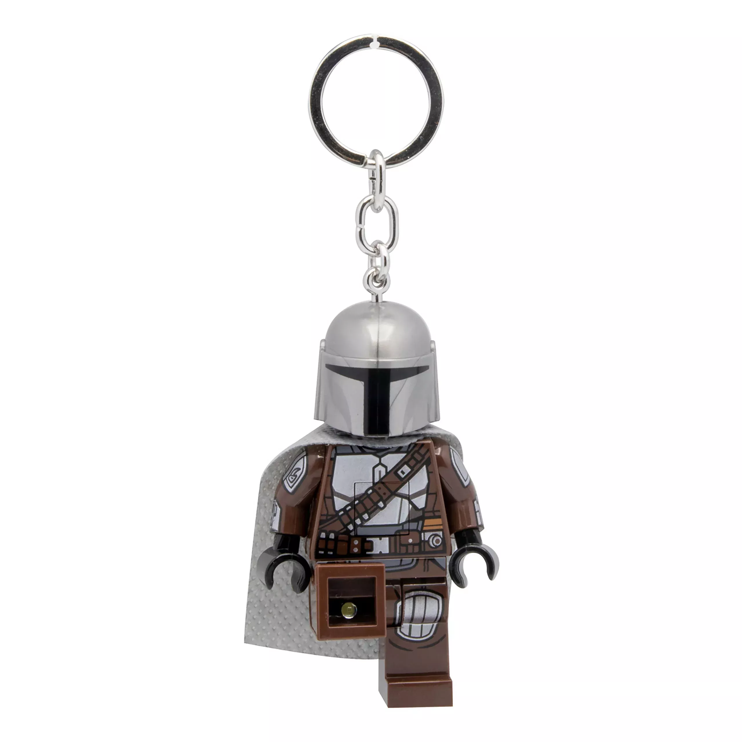 Mandalorian LEGO Keychain with Light - Star Wars The Mandalorian