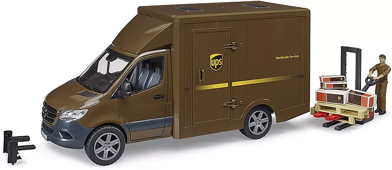 MB Sprinter UPS w/ Driver and Accessories