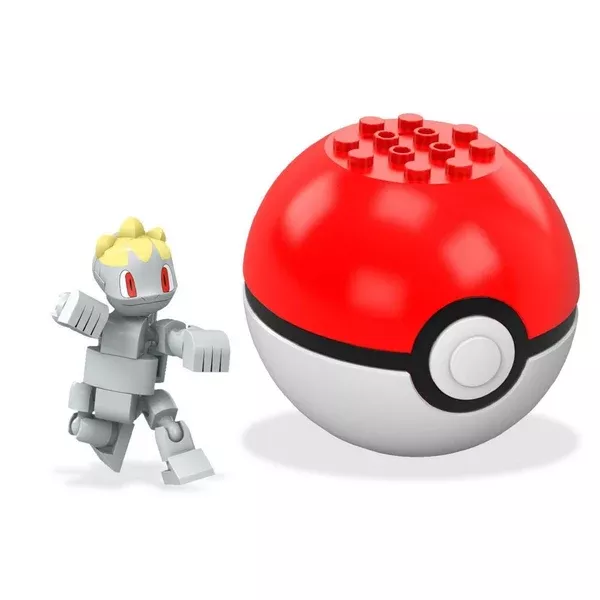 Mega Construx Pokemon Pokeball Machop Building Set