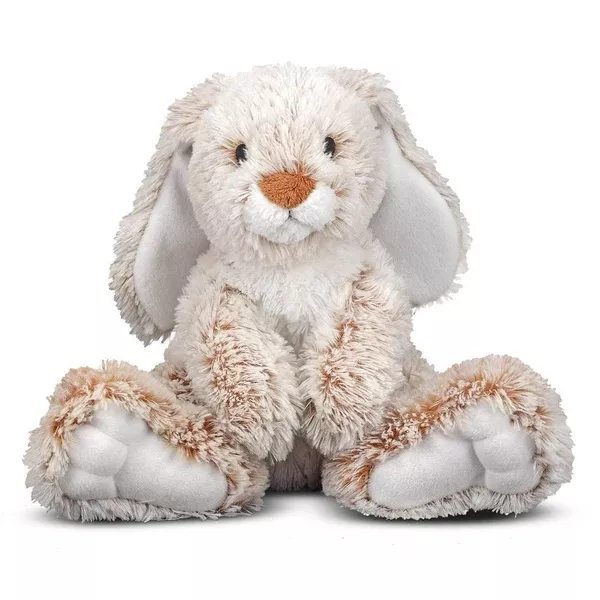 Melissa And Doug Colorful Burrow Bunny 9 Inch Plush Figure