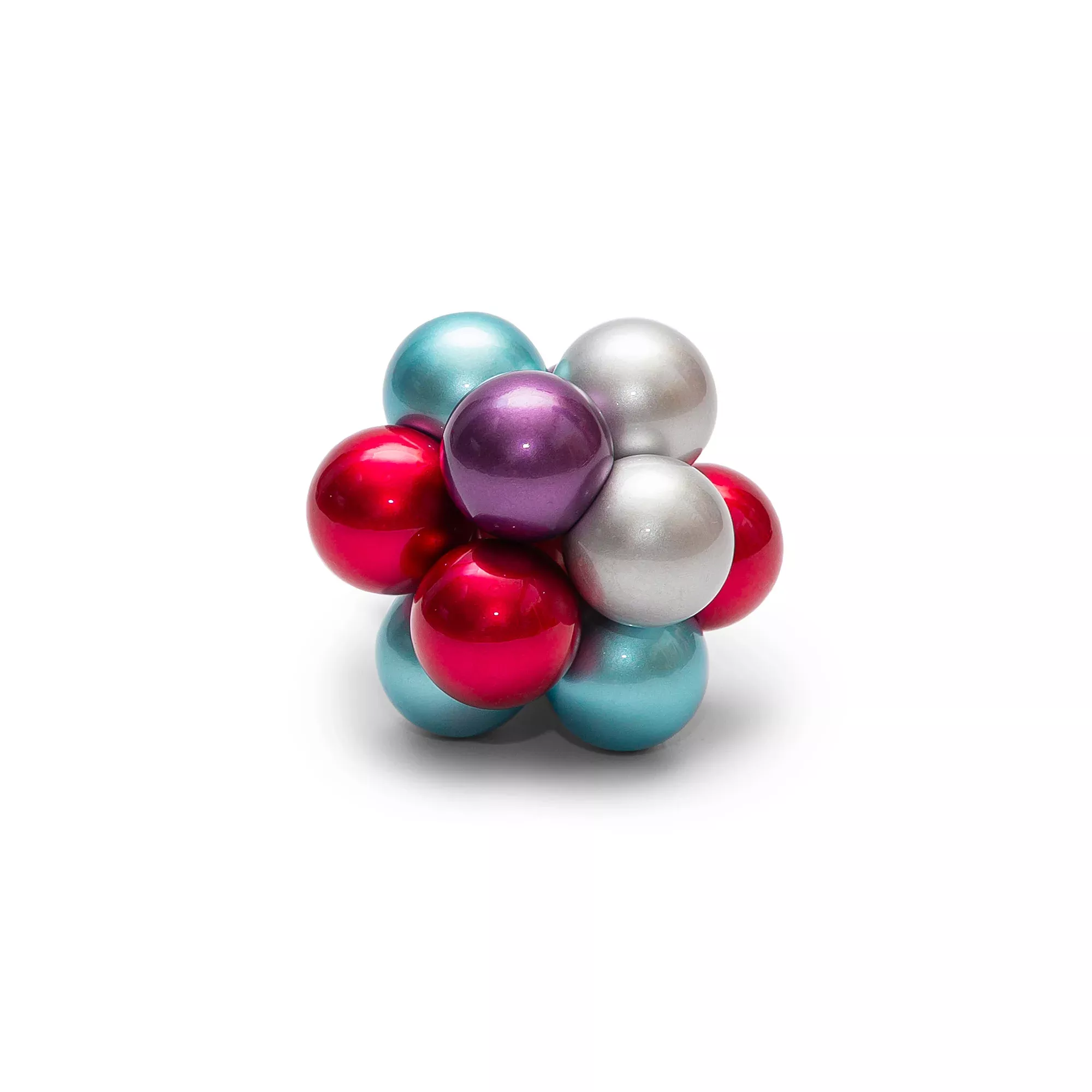 Metallic Atomic Fidget Ball