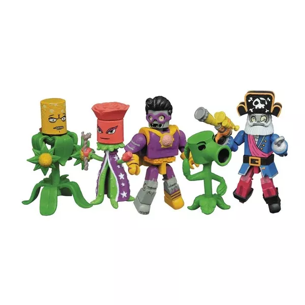 Minimates Plants Vs Zombies Garden Warfare 2 Figure Set