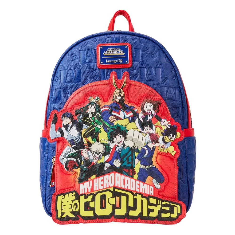 My Hero Academia by Loungefly Backpack Group Debossed Logo