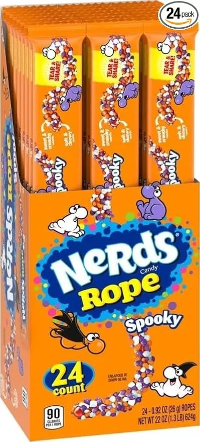 Nerds Spooky Ropes Halloween Candy