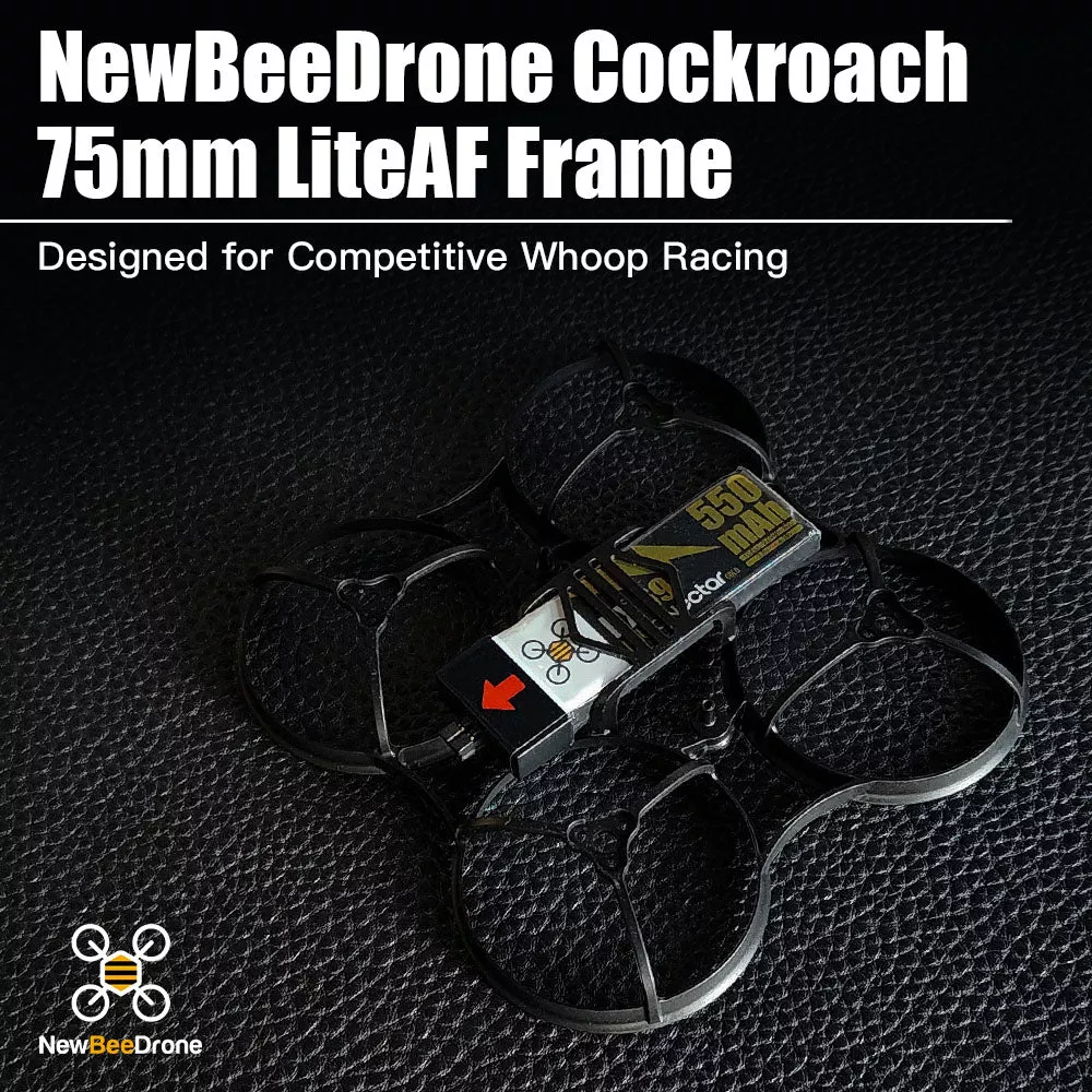 NewBeeDrone Cockroach 75mm Brushless LiteAF Racing Frame