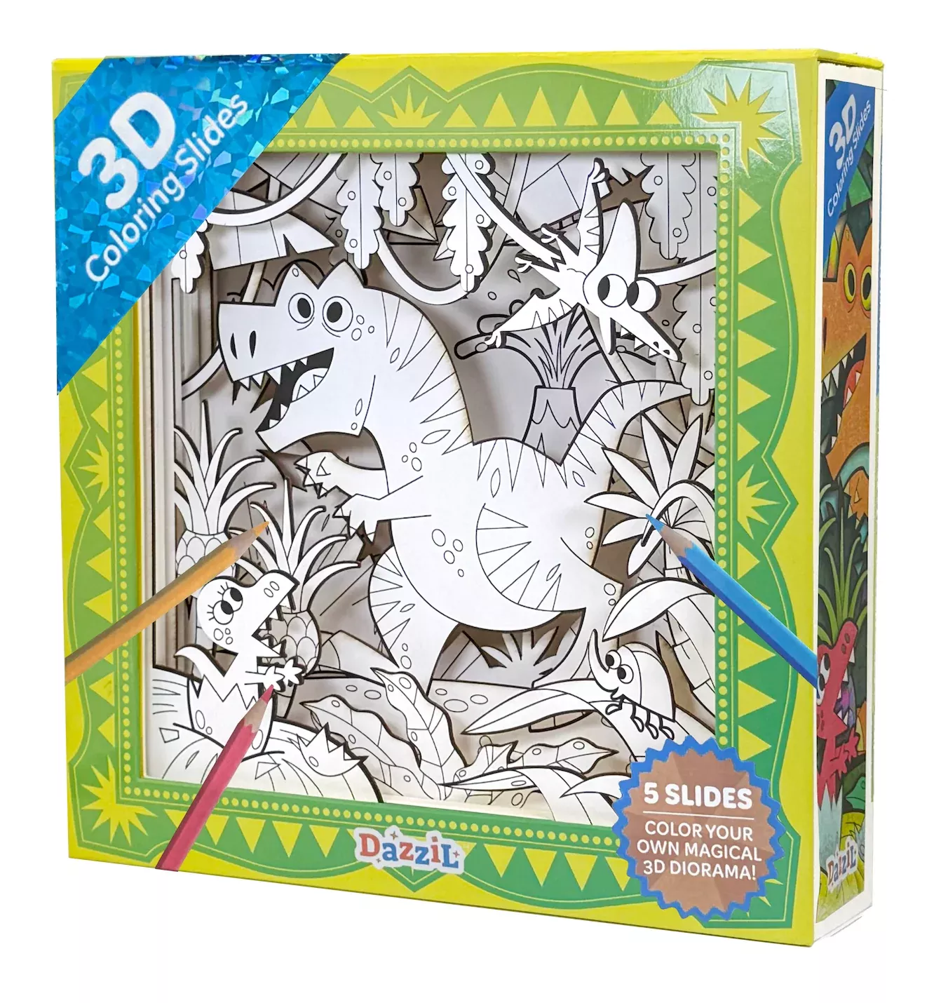 NOVA 3-D Coloring Dinosaur