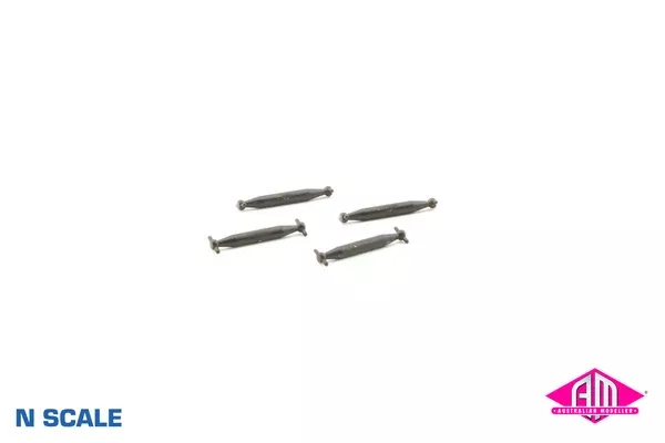 NSP-8 80 Class Drive Shafts - 4pc (N Scale)