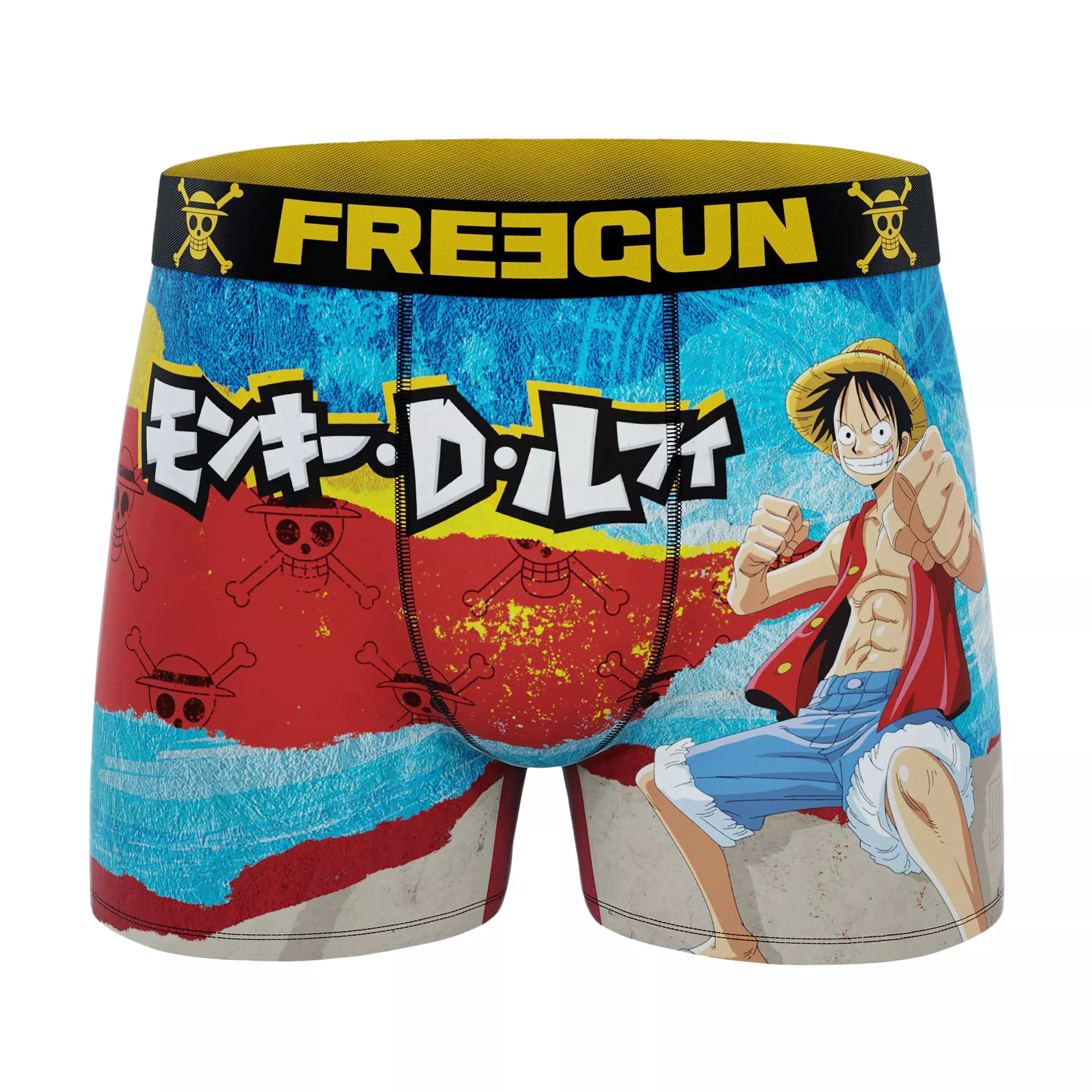 One Piece - Monkey D. Luffy Freegun Boxer Shorts