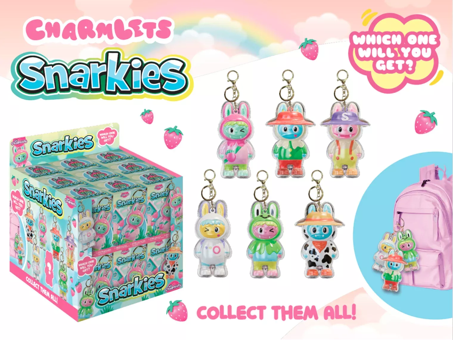 ORB Snarkies Bubble Charmlets (Asst)