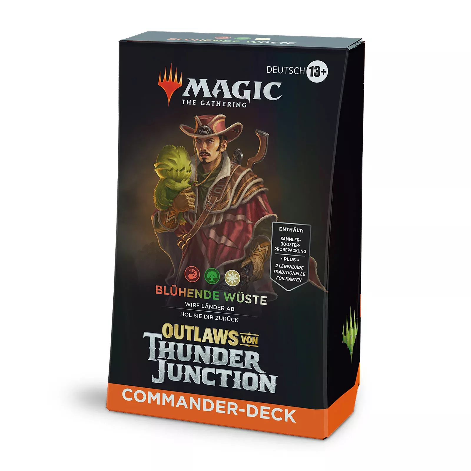 Outlaws of Thunder Junction Commander Deck (EN) - Desert Bloom - Magic The Gathering
