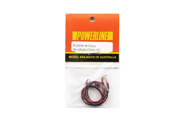 P1209B - 48 Class Headlight Globe - 2pc (HO Scale)