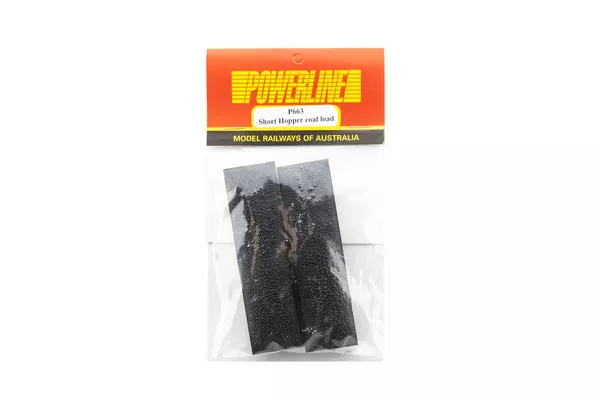 P663 - Short Hopper Load - Coal Load (HO Scale)
