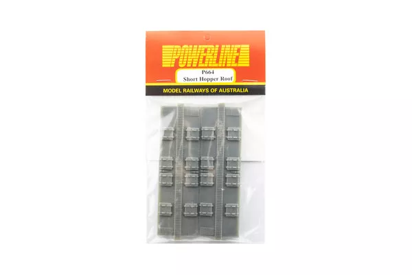P664 - Short Hopper Roof (HO Scale)